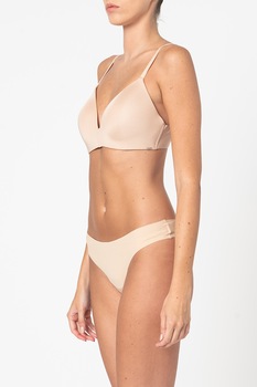 Hunkemoller, Sutien cu burete si bretele ajustabile Mona, Bej deschis, 75D Hunkemoller, Sutien cu burete si bretele ajustabile Mona, Bej deschis, 75D
