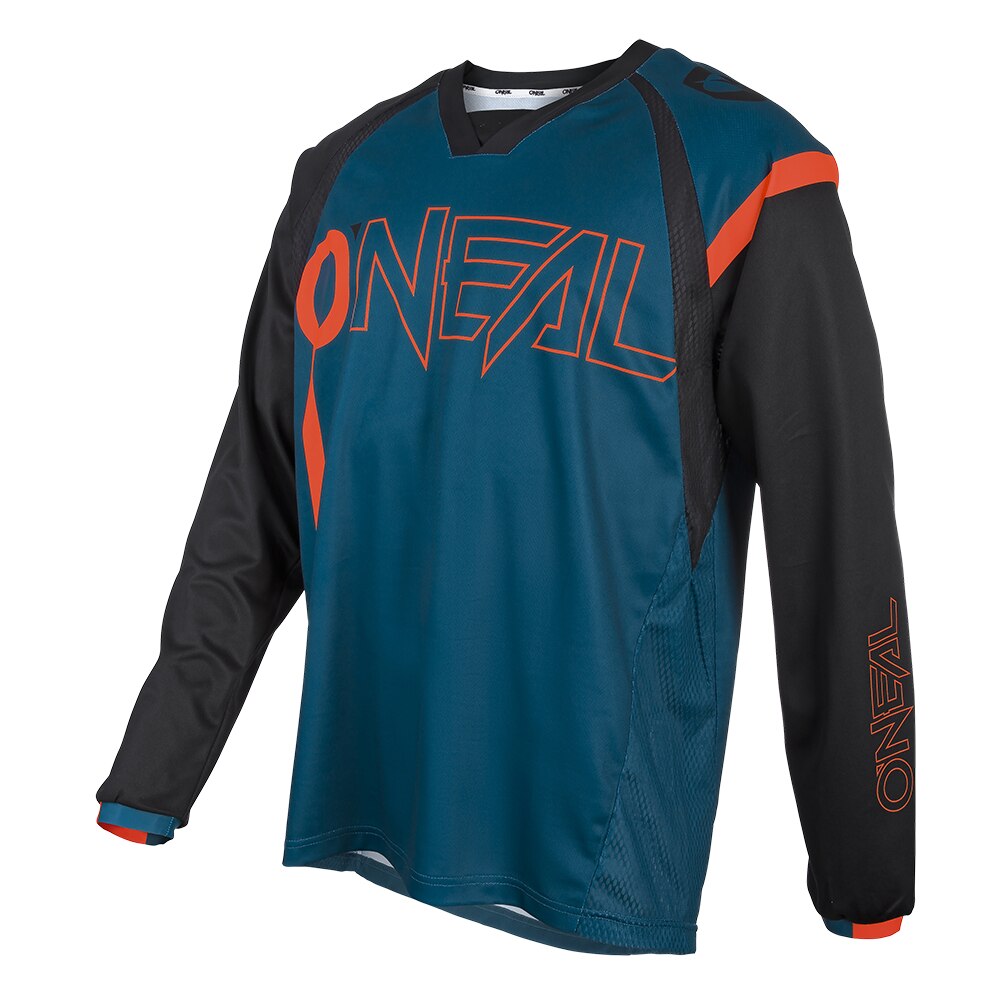 Bluza O'Neal Element Fr Hybrid - XL, Petrol/Portocaliu