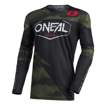 Bluza O'Neal Mayhem Covert - L, Negru-Verde Bluza O'Neal Mayhem Covert - L, Negru-Verde