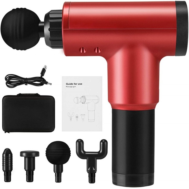 Масажор, 5 масажни глави с вибромасаж и 6 степени на скорост