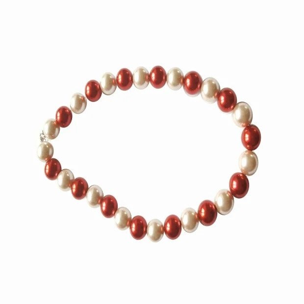 Sirag, Eurozone, margele perlate, 2 culori