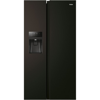 Side by Side Haier HSR3918FIPB, 515l, Total No Frost, Multi air Flow, Motor Inverter, Display LED, Super Cooling, Super Freezing, Dispenser apa si gheata, Clasa F, H 177 cm, Negru Side by Side Haier HSR3918FIPB, 515l, Total No Frost, Multi air Flow, Motor Inverter, Display LED, Super Cooling, Super Freezing, Dispenser apa si gheata, Clasa F, H 177 cm, Negru