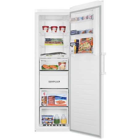 Congelator Haier H3F-330WTAAU1, 330l, No Frost, Motor Inverter, Insta Switch, Display LED, FresherZone, Clasa D, H 190 cm, Alb