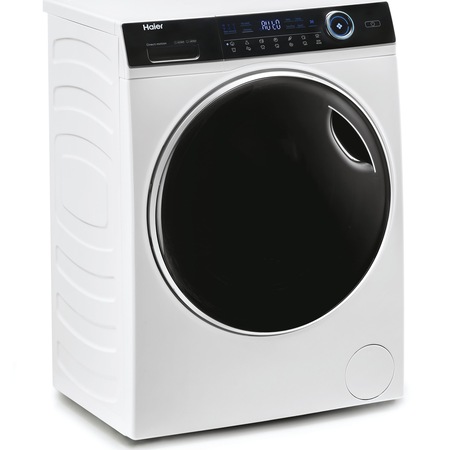 Masina de spalat rufe cu uscator Haier HWD120-B14979-S, 12 kg spalare, 8 kg uscare, 1400 rpm, Clasa E, Motor Direct Motion, Display LED, Touch control, Alb