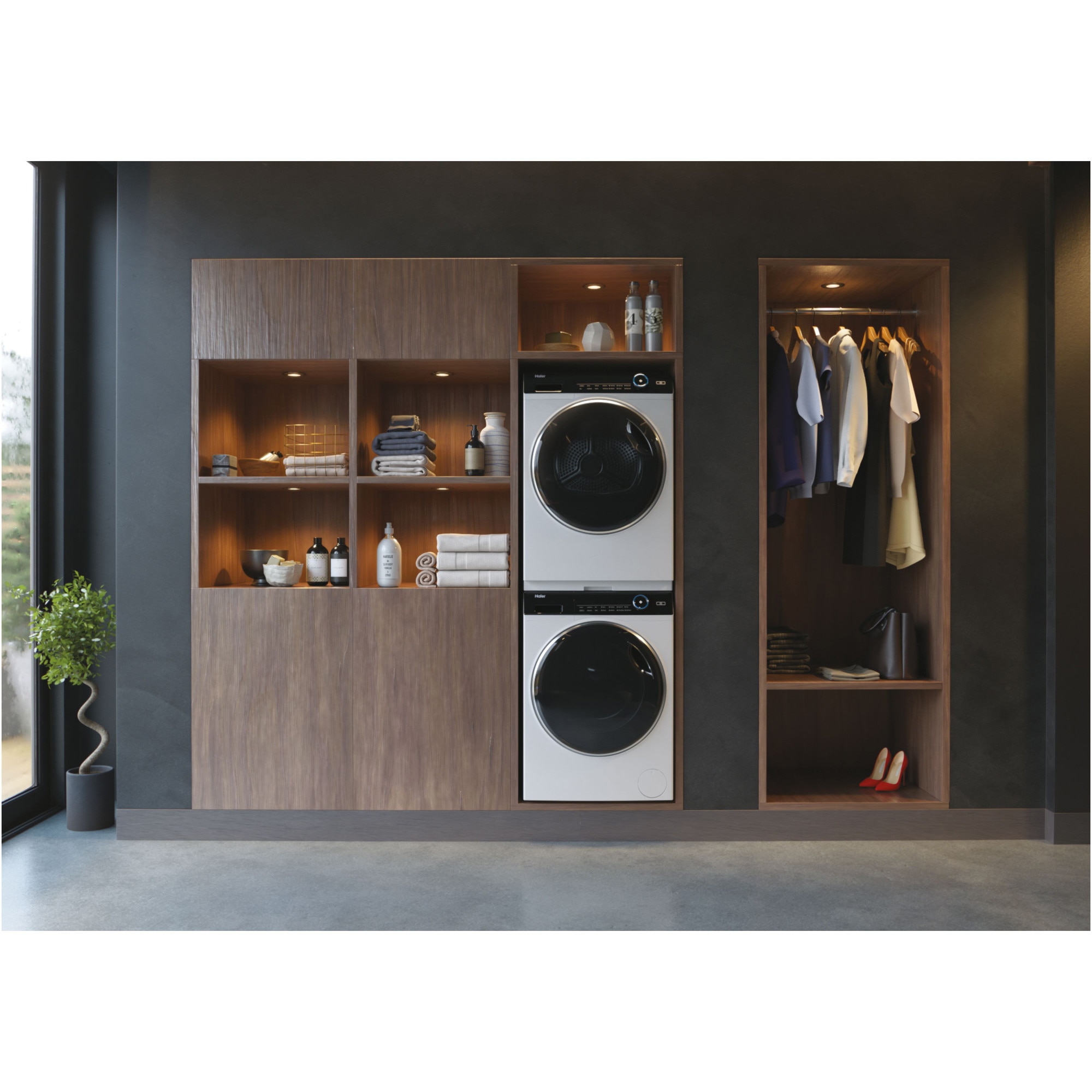 Haier HW100-B14979-S Mosógép, 10 kg, 1400 rpm, Direct Motion Motor ...