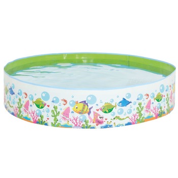 Piscina Happy People Sea World cu Perete Rigid, 180x38 cm Piscina Happy People Sea World cu Perete Rigid, 180x38 cm