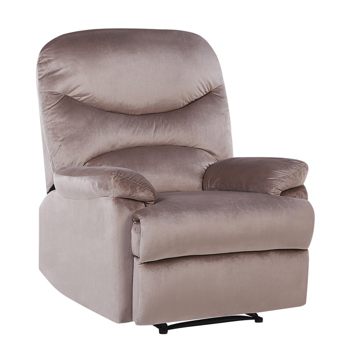 ESLOV Kényelmes Bársony Fekvőfotel Tópszínben