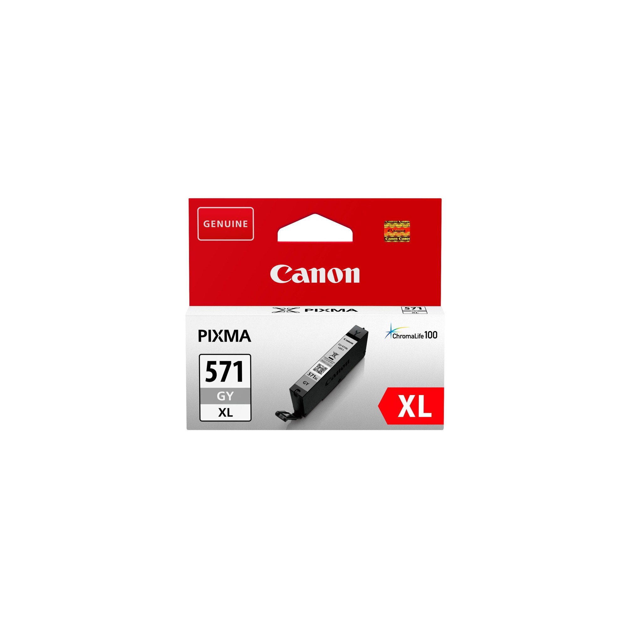 Cartus cerneala Canon Grey capacitate mare CLI-571XLGY pentru Pixma MG7750 / Pixma MG7751 / Pixma MG7752 / Pixma MG7753, 11ml OEM BS0335C001AA
