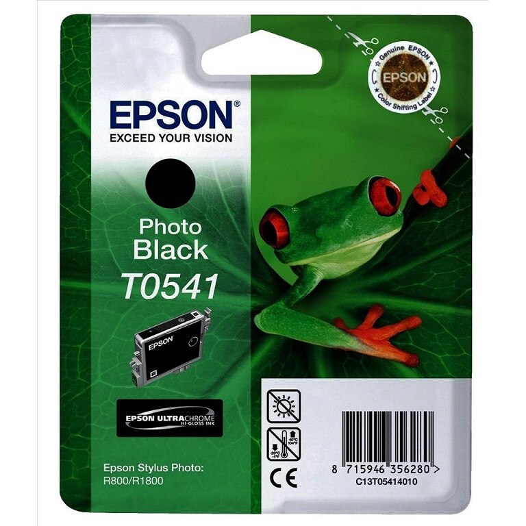 Cartus cerneala Epson Black T0541 pentru Stylus Photo R1800 / Stylus Photo R800, 400 pagini OEM C13T05414010