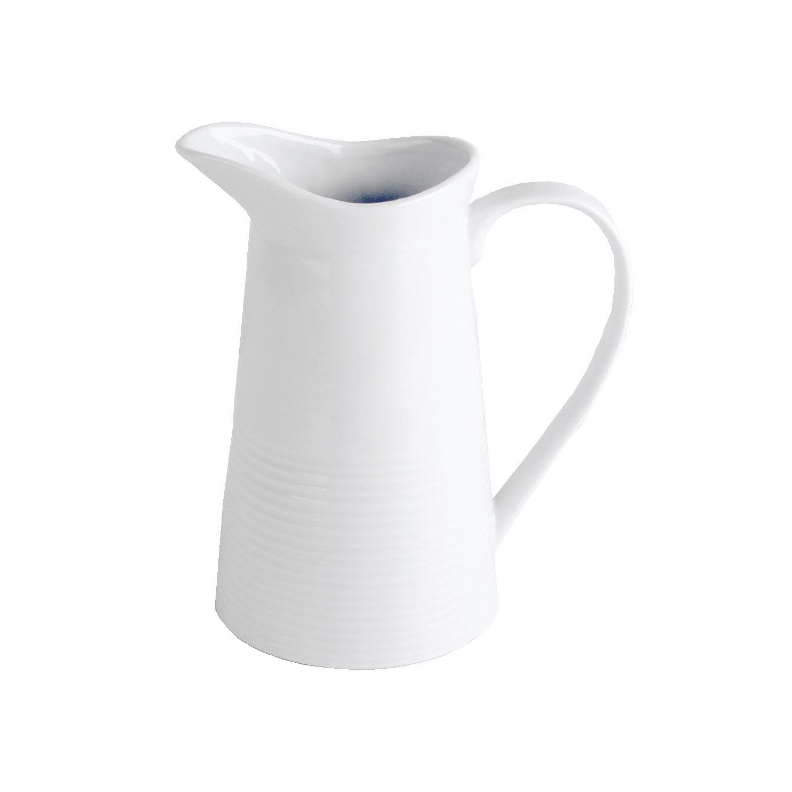 Recipient servire lapte, portelan, 750 ml, White