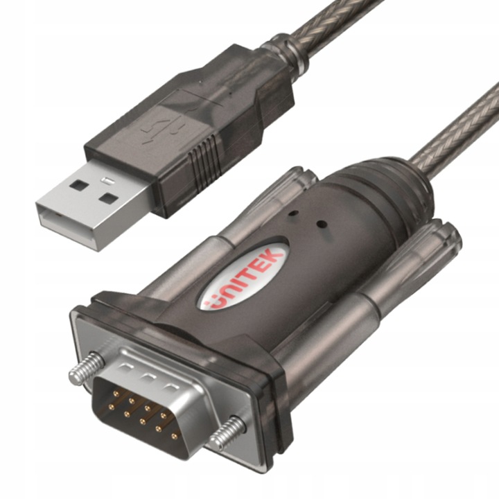 Кабел, USB-A към RS-232 DB9M, 1.4 m
