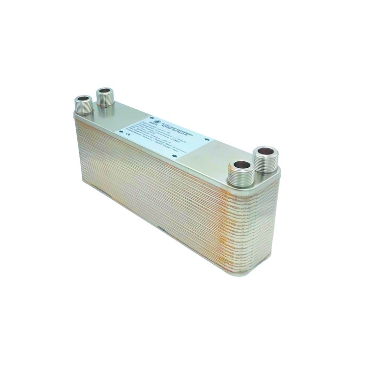 Schimbator de caldura cu placi, NORDIC TEC, Ba 23-50, Inox 316L, 3/4'', 50 Placi, 55 kW