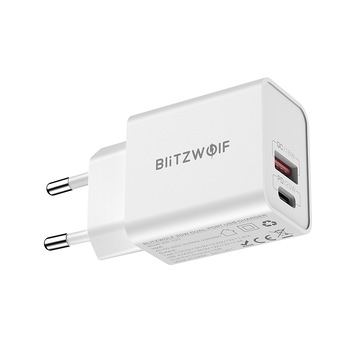 Incarcator rapid de perete usb 20w 2-port pd3.0 qc3.0 Incarcator rapid de perete usb 20w 2-port pd3.0 qc3.0