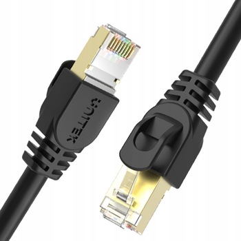 Cablu dual Ethernet cat.7 SSTP RJ45 Unitek, Negru, 3 m Cablu dual Ethernet cat.7 SSTP RJ45 Unitek, Negru, 3 m
