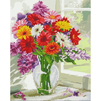 Pictura pe numere Mix combinata cu Mozaic cu diamante , 40X50 cm ACK030 Pictura pe numere Mix combinata cu Mozaic cu diamante , 40X50 cm ACK030