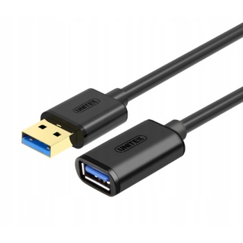 Cablu prelungitor USB 3.0 AM-F Unitek, 2 m Cablu prelungitor USB 3.0 AM-F Unitek, 2 m