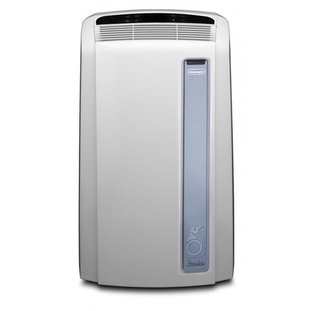 Aparat aer conditionat mobil Delonghi, PAC AN97 REAL FEEL, 10700 Btu/h, Debit aer max. de 350 m3/h, Pentru spatii de 95 m3, Dezumidificare: 23 l/ 24h