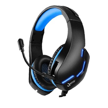 Casti Gaming Cu Microfon Flexibil Qeno® , Iluminare LED, Noice Cancelling, Telecomanda Pe Fir,Insertie Metal, Protectie Ureche Din Piele, Pentru PC / LAPTOP / TABLETA / XBOX / PS, Negru Casti Gaming Cu Microfon Flexibil Qeno® , Iluminare LED, Noice Cancelling, Telecomanda Pe Fir,Insertie Metal, Protectie Ureche Din Piele, Pentru PC / LAPTOP / TABLETA / XBOX / PS, Negru