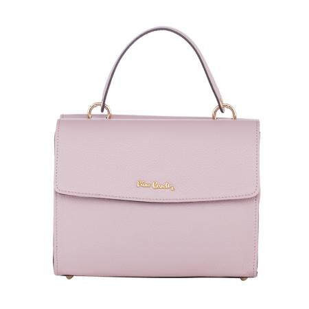 Poseta din piele naturala - Pierre Cardin, PCL1863T, 23х18х11cm, Mov
