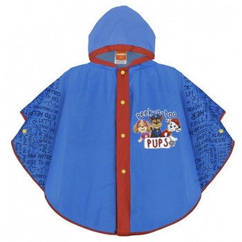 Pelerina de ploaie Perletti Paw Patrol, pentru copii 3-6 ani, Albastra Pelerina de ploaie Perletti Paw Patrol, pentru copii 3-6 ani, Albastra