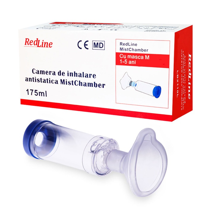 Camera de inhalare RedLine MistChamber, masca copii