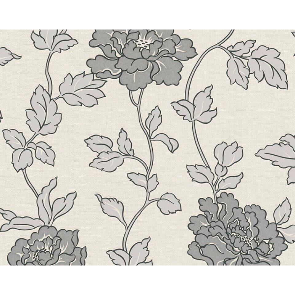 Tapet, AS Creation 366951, Gri/Crem/Metalic, 10.05 x 0.53 m