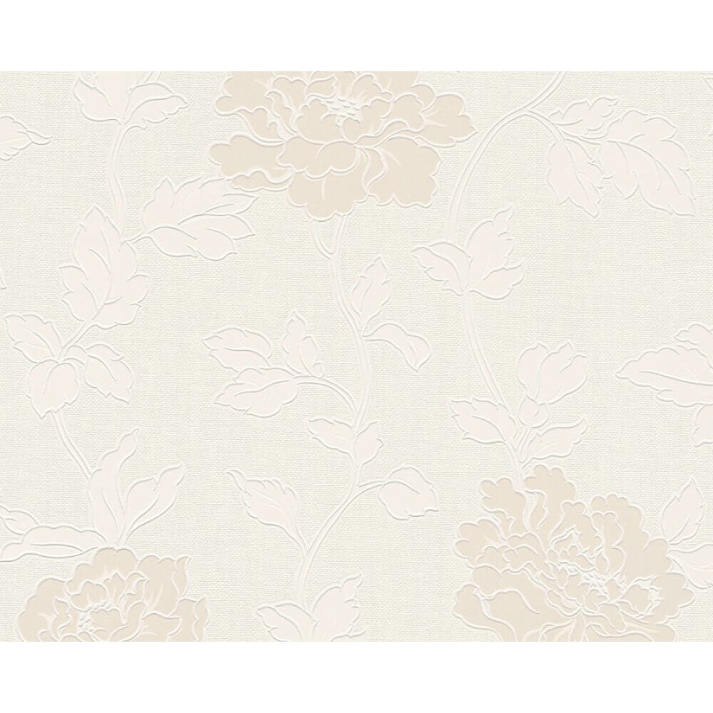 Tapet, AS Creation 366952, Bej/Crem/Alb, 10.05 x 0.53 m