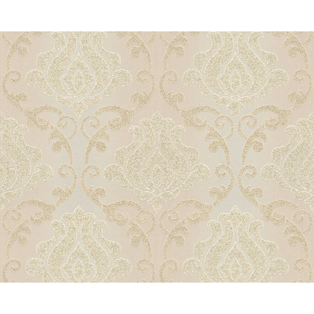 Tapet, AS Creation 348601, Bej/Crem/Metalic, 10.05 x 0.53 m