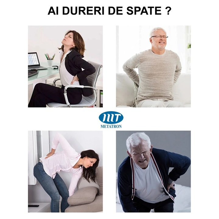 Dispozitiv ortopedic - Suport reglabil pentru intinderea si relaxarea muschilor spatelui, ameliorarea durerii, eliberarea tensiunii, indreptarea coloanei cervicale si corectarea posturii – METATRON BACK Stretcher