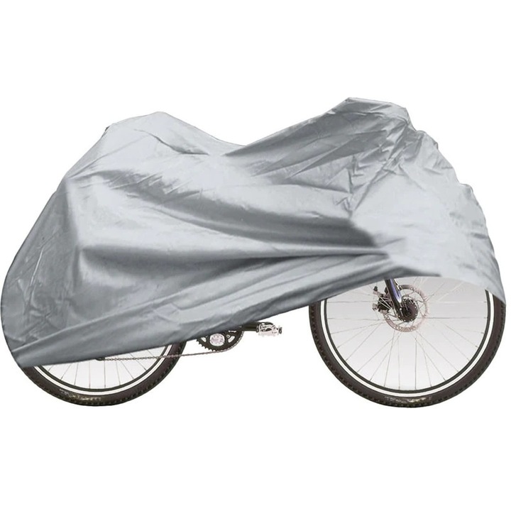 Водоустойчиво покривало за велосипед, сиво, dalimag