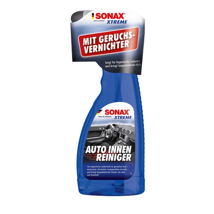 Разтвор за вътрешно почистване на автомобили Sonax Xtreme Interior Cleaner, 500 мл
