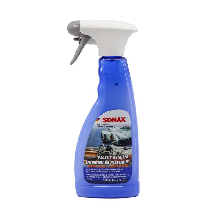 Разтвор за поддръжка на пластмаса Sonax Plastic Detailer, 500 мл