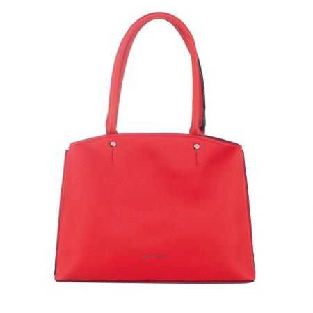 Geanta din piele ecologica - Pierre Cardin, PCL1104R, 36x28x13cm, Rosu
