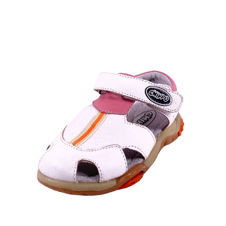 Детски сандали Chippo Kids 30392530, 25-30, Естествена кожа, Бял