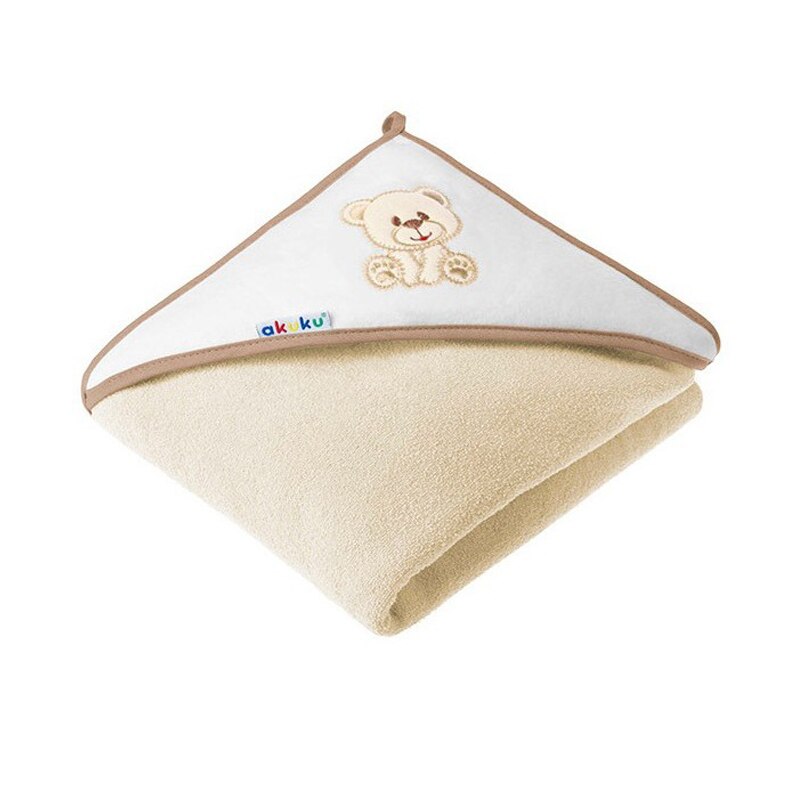 Prosop 100 x 100 cm pentru copii Akuku 012527, Crem 100 x 100 cm