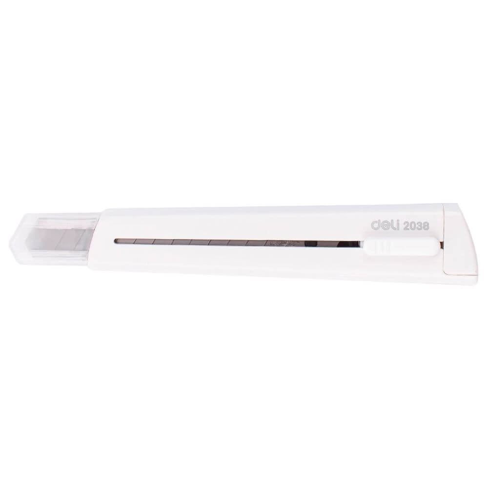 Cutter Mic Deli, Modern, cu Sina si Protectie, Alb