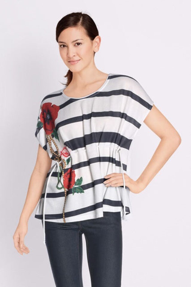 Bluza Desigual 18SWTKHS, Alb, M