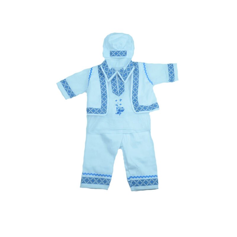 Costum traditional 4 piese pentru baieti Mini Junior CTBB1A 62