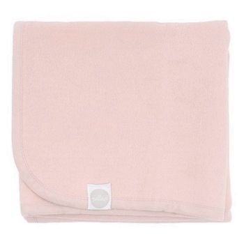 Paturica de plus, Jollein, 100x150 cm, roz Paturica de plus, Jollein, 100x150 cm, roz