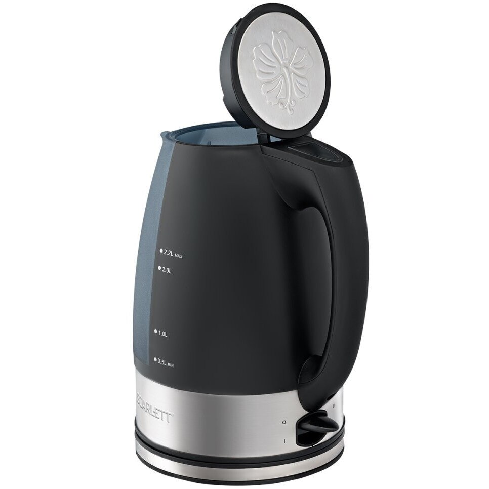 Електрическа кана SC-1020, черно-синя, 2200 W, 2.2 l - eMAG.bg