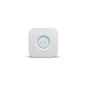 Consola Wireless Bridge HUE, Asistenti vocali, Utilizare Aplicatie, 2400-2483.5 MHz, 0°C - 40°C, Plastic, Design Compact si Ergonomic, Culoare Alb Consola Wireless Bridge HUE, Asistenti vocali, Utilizare Aplicatie, 2400-2483.5 MHz, 0°C - 40°C, Plastic, Design Compact si Ergonomic, Culoare Alb
