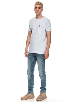 Tricou barbati, TOP SECRET, SPO5056, Alb Tricou barbati, TOP SECRET, SPO5056, Alb