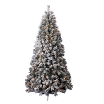Brad de Craciun Artificial cu Zapada, Festive, 210 cm, 280 leduri Brad de Craciun Artificial cu Zapada, Festive, 210 cm, 280 leduri