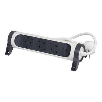 Prelungitor rotativ Legrand Revolution L694541, cu intrerupator iluminat, 3 prize, sectiune cablu 3x1.5mm, cordon 5m, Alb/3x2P+T cu Intrerupator 5m alb-negru Prelungitor rotativ Legrand Revolution L694541, cu intrerupator iluminat, 3 prize, sectiune cablu 3x1.5mm, cordon 5m, Alb/3x2P+T cu Intrerupator 5m alb-negru