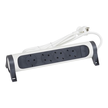 Prelungitor rotativ Legrand Revolution L694536, cu intrerupator iluminat, sectiune cablu 3x1.5mm, cordon 3m, Alb/Negru Prelungitor rotativ Legrand Revolution L694536, cu intrerupator iluminat, sectiune cablu 3x1.5mm, cordon 3m, Alb/Negru