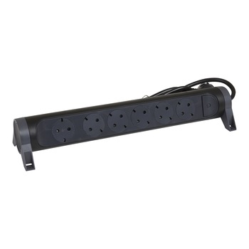 Prelungitor rotativ Legrand Revolution L694534, cu intrerupator iluminat, 6 prize, sectiune cablu 3x1.5mm, cordon 1.5m, Negru/Gri Prelungitor rotativ Legrand Revolution L694534, cu intrerupator iluminat, 6 prize, sectiune cablu 3x1.5mm, cordon 1.5m, Negru/Gri