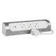 Prelungitor unghiular Legrand L694502, USB tip A si C, 3 prize, sectiune cablu 3x1.5mm, 1m