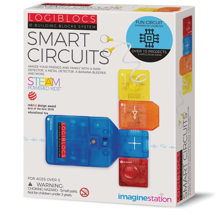Logiblocs електронна игра - комплект Smart Circuit