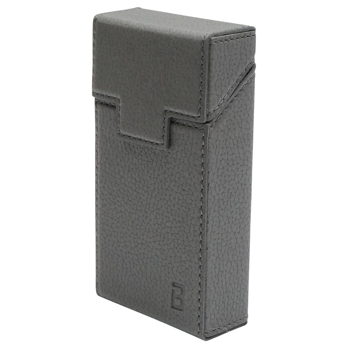 Husa gri din piele pentru pachet de tigari P25 Breckner