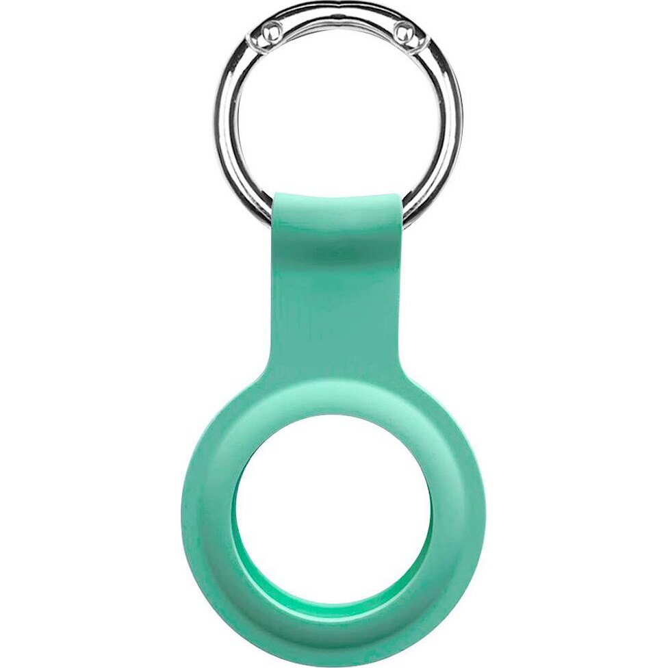 AirTag Devia Silicon Key Ring, Green